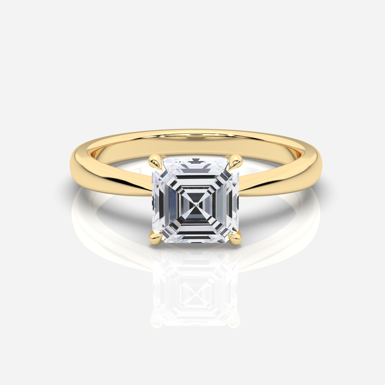 Ava Solitaire Asscher